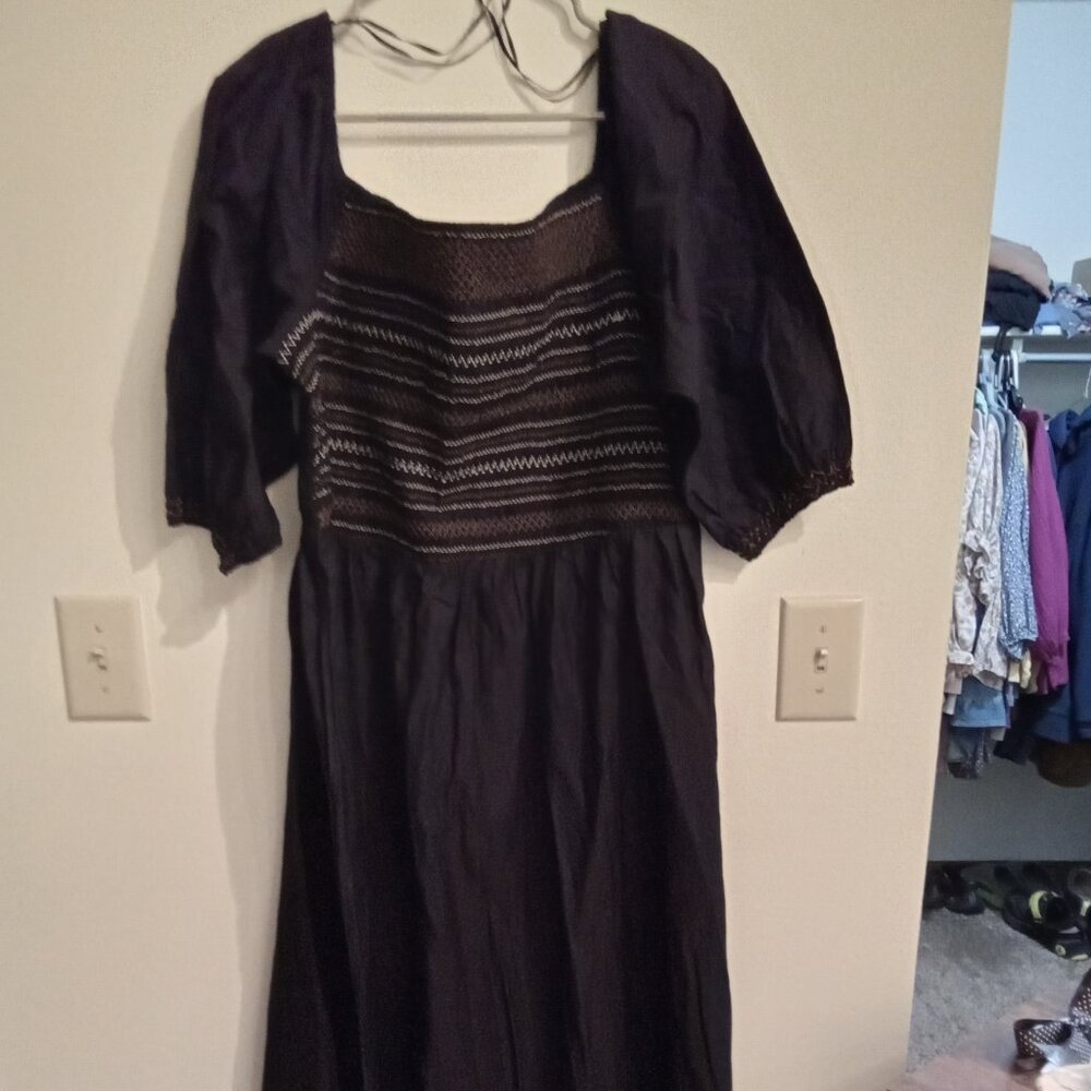 Old Navy Black Maxi Dress